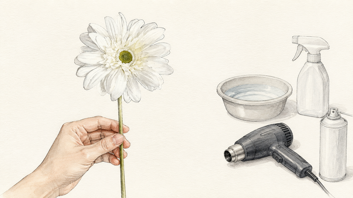 How to Clean Artificial Flowers Safely: A Material Aware Guide