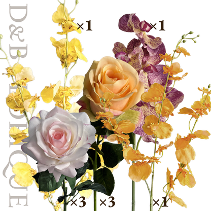 Rosy Orchid Glow (9 stems)