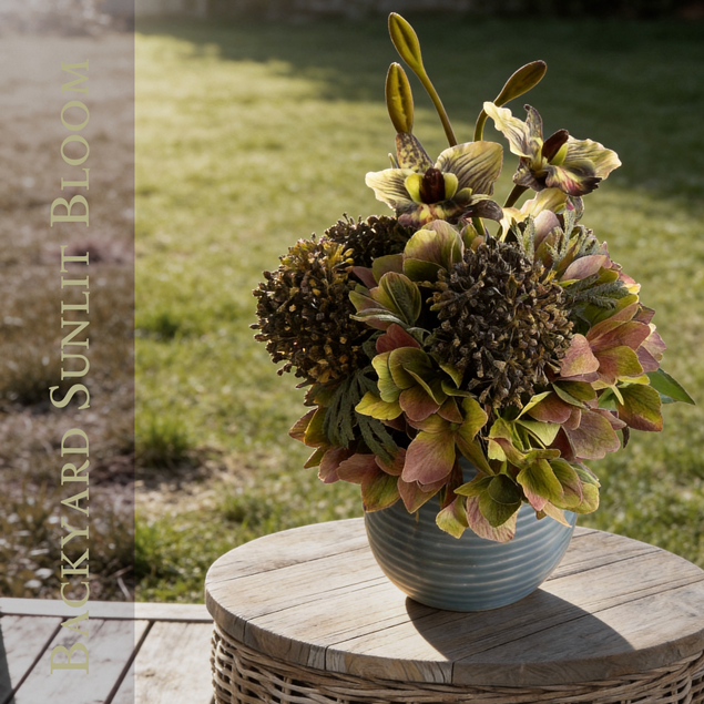 Backyard Sunlit Bloom