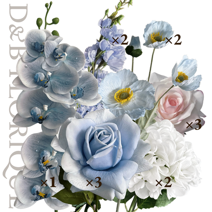 Powder Blue Rose (14 stems)