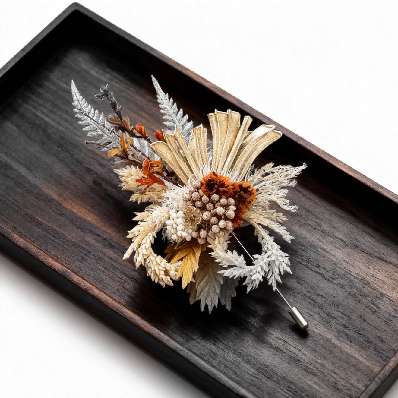 Radiant Meridian Brooch