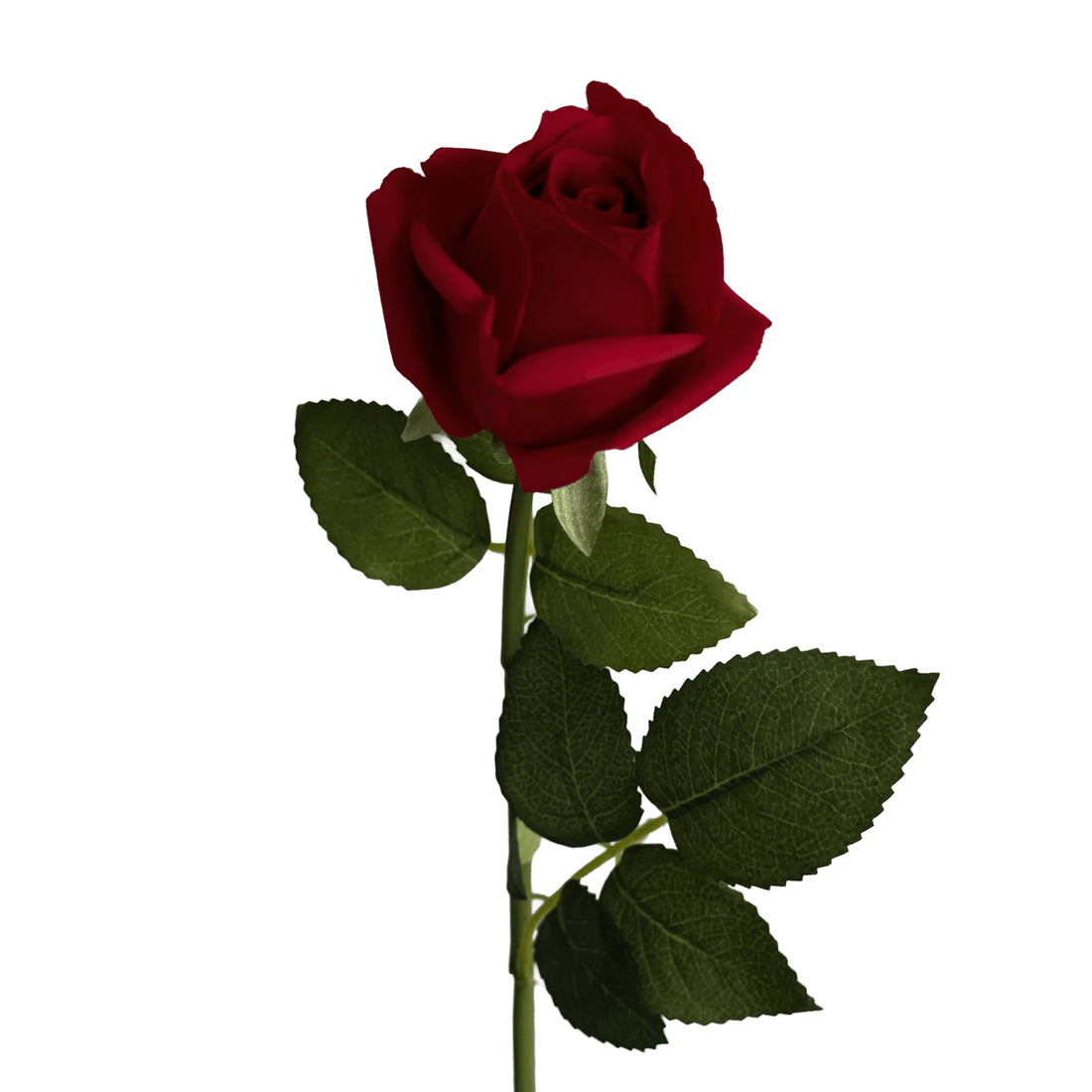 Elegance Modular Leaf Ensemble Rose — Garnet Red