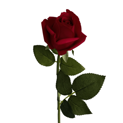 Elegance Modular Leaf Ensemble Rose — Garnet Red