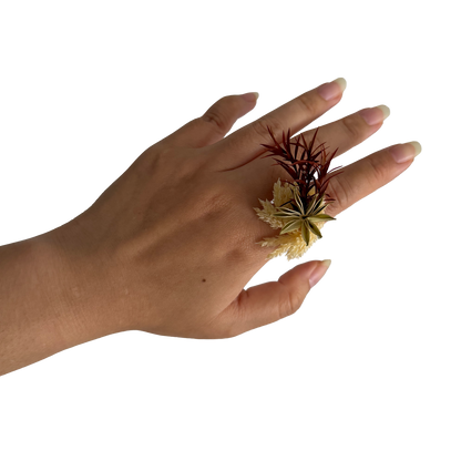 Autumn Saffron Ring