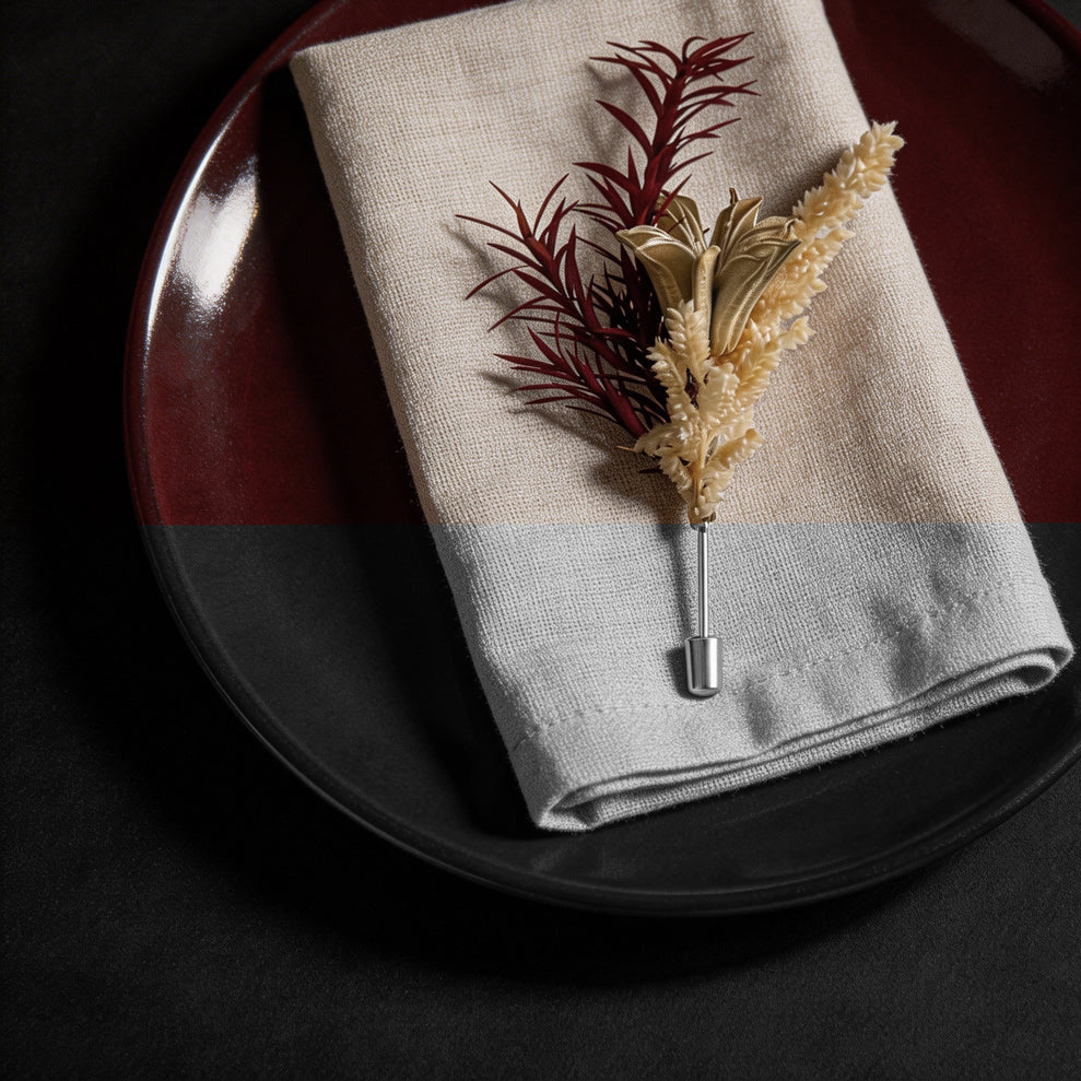 Autumn Saffron Brooch