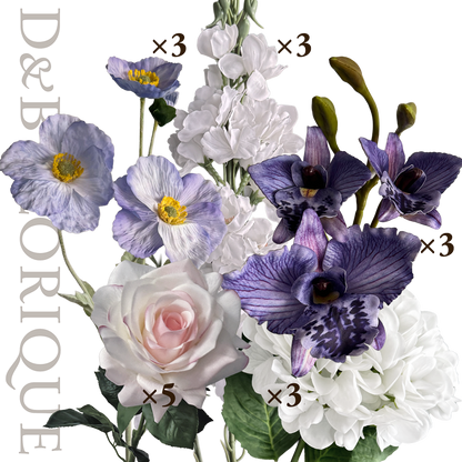 Violet Breeze  (17 stems)